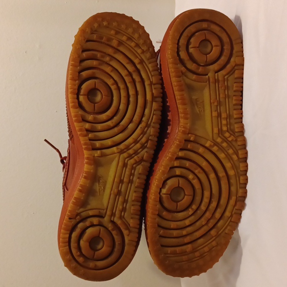 MEN'S NIKE LF LUNAR FORCE 1 DUCKBOOT MAROON SIZE 8 - Picture 7 of 10